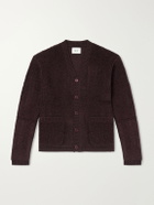 NN07 - 60064 Wool-Terry Fleece Cardigan - Brown