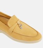 Loro Piana Summer Charm Walk suede loafers