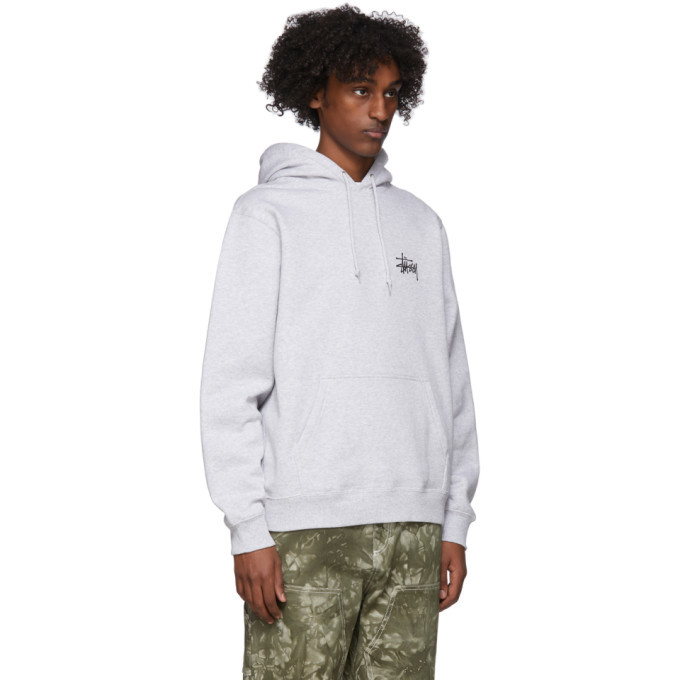 【早い者勝ち!!】Stüssy BASIC HOODIE グレー Stussy Basic Stussy Zip Hoodie Ash Heather (2024) / 1975000