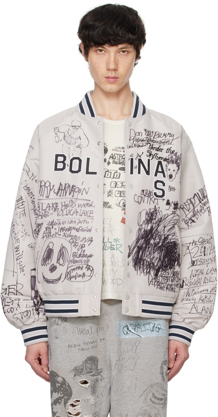 Photo: PALY Gray 'Bolinas' Bomber Jacket