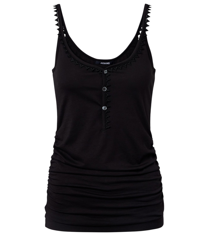 Photo: Jacquemus Clavela cotton tank top