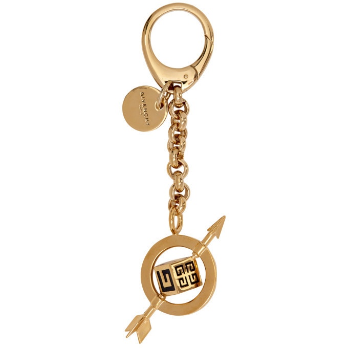 Photo: Givenchy Gold G and Arrow Charm