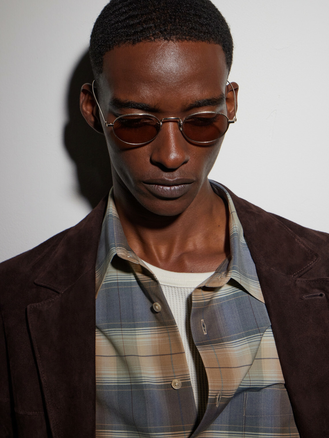 Auralee - Eyevan Round-Frame Titanium Sunglasses