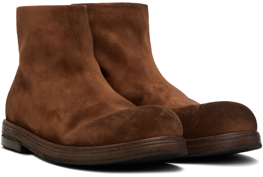 Marsèll Brown Zucco Zeppa Boots