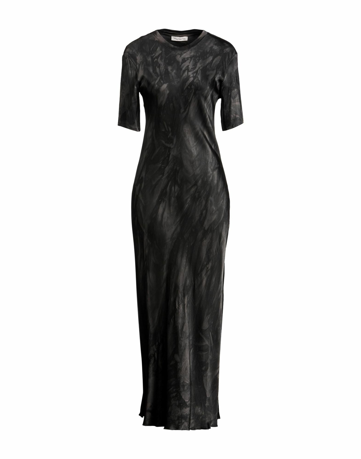 Manila Grace Womens Maxi dress Charcoal