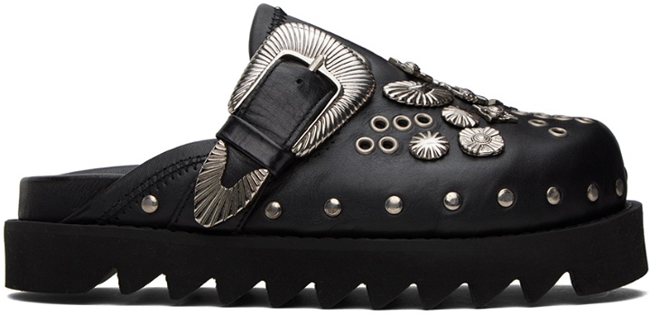 Photo: Toga Virilis Black Embellished Loafers