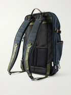 Master-Piece - Grave Suede-Trimmed Canvas Backpack