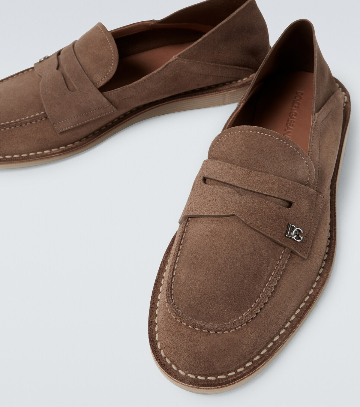 Dolce&Gabbana New Florio Ideal suede loafers