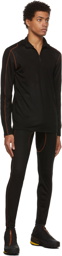 ZEGNA Black Wool Techmerino Long Johns Lounge Pants