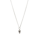 Alexander McQueen Men's Swarovski Skull Pendant in Multi