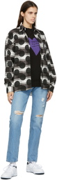 Awake NY Black Cotton 'Baby Girl' Sweater