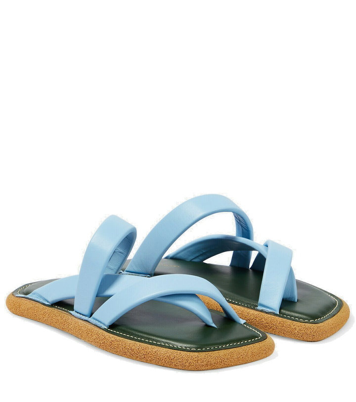 Photo: Dries Van Noten - Leather slides