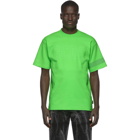 GCDS Green Fluo Logo T-Shirt