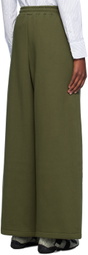 OPEN YY Green Argyle Wide Sweatpants