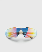 Chimi Eyewear Maison Kitsune X Chimi Shield White Sunglasses White - Mens - Eyewear