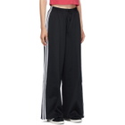 adidas Originals Black Primeblue Wide-leg Lounge Pants
