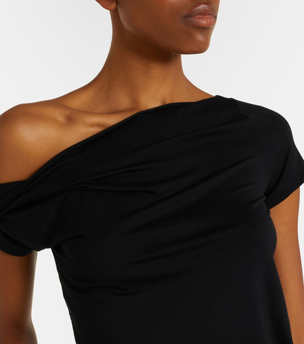 7 For All Mankind One-shoulder T-shirt