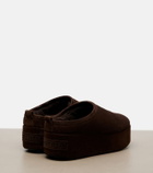 Balenciaga Alaska suede platform mules