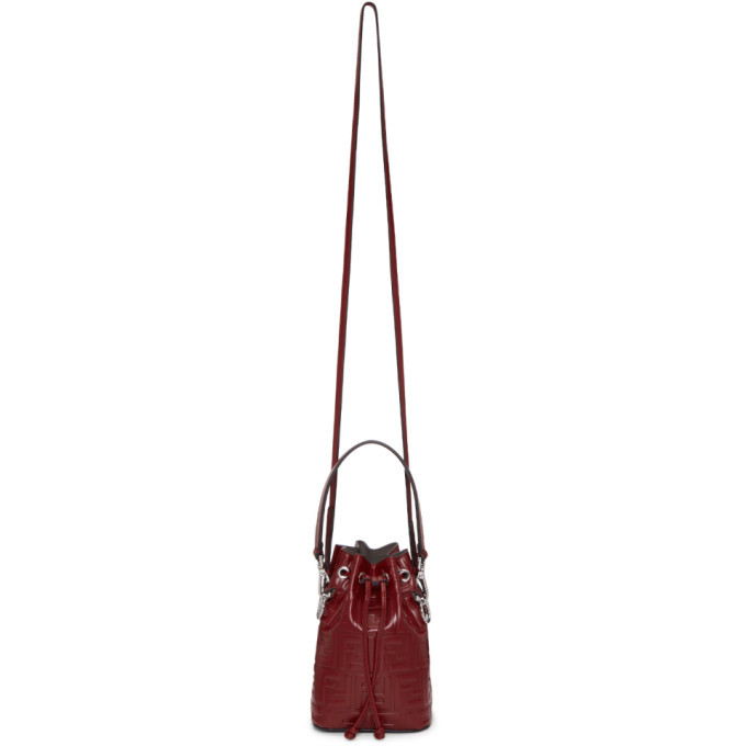 Fendi bucket bag online red