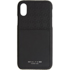 1017 ALYX 9SM Black A Logo iPhone X/XS Case