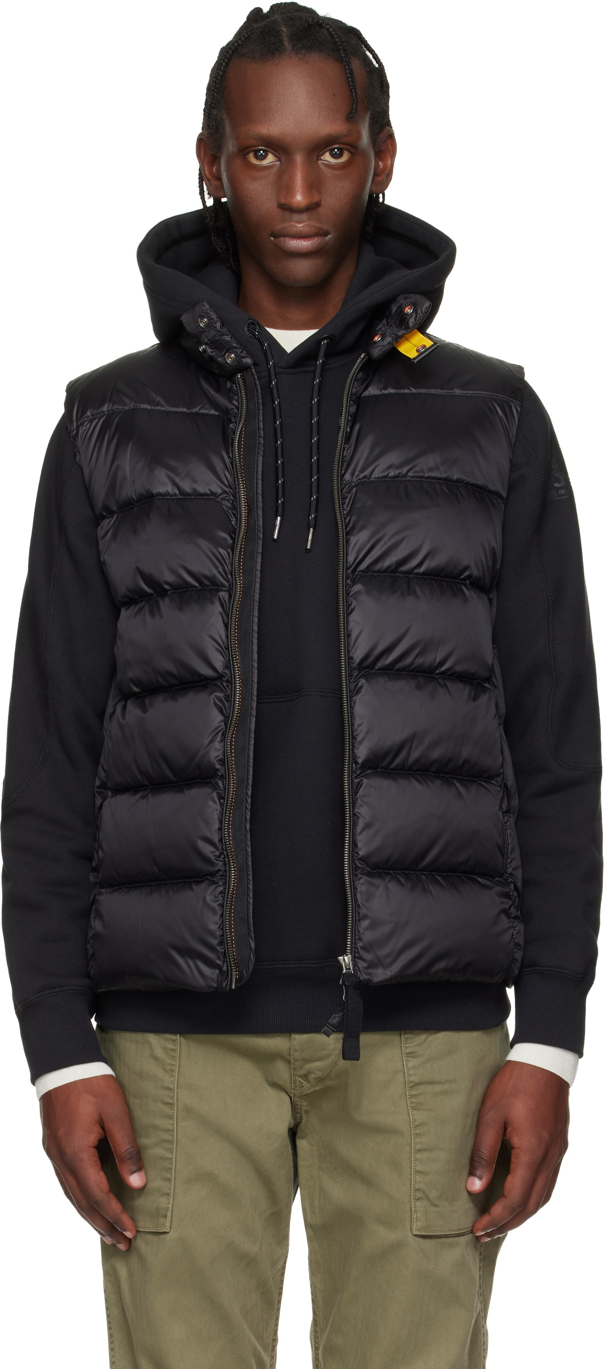 Parajumpers Black Jeordie Down Vest