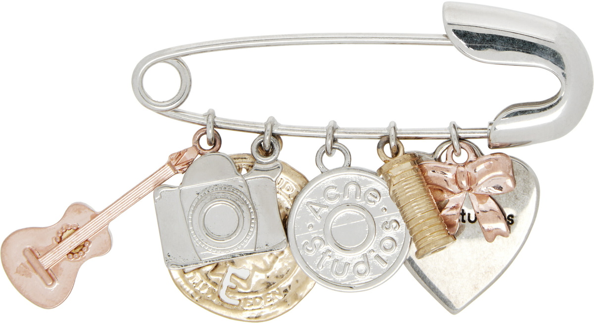 Acne Studios Charms Brooch