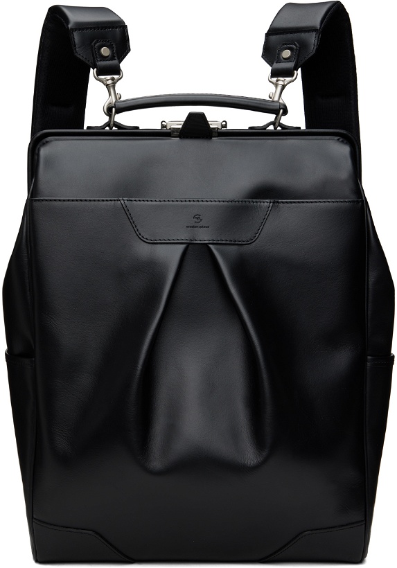 Photo: master-piece Black Tact Leather Backpack