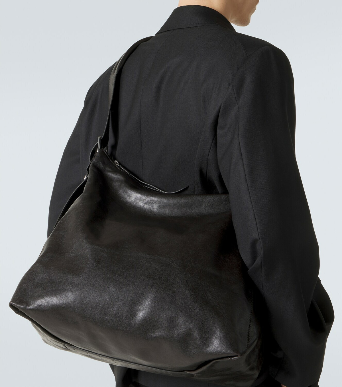 Lemaire Belted leather shoulder bag Lemaire