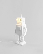 Seletti PORCELAIN LAMP - ROBOT LAMP - EU PLUG White Mens Home deco