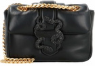 Just Cavalli Iconic Snake Puffy Crossbody Bag