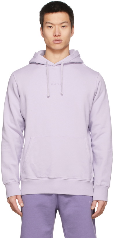 Photo: 1017 ALYX 9SM Purple Collection Logo Hoodie