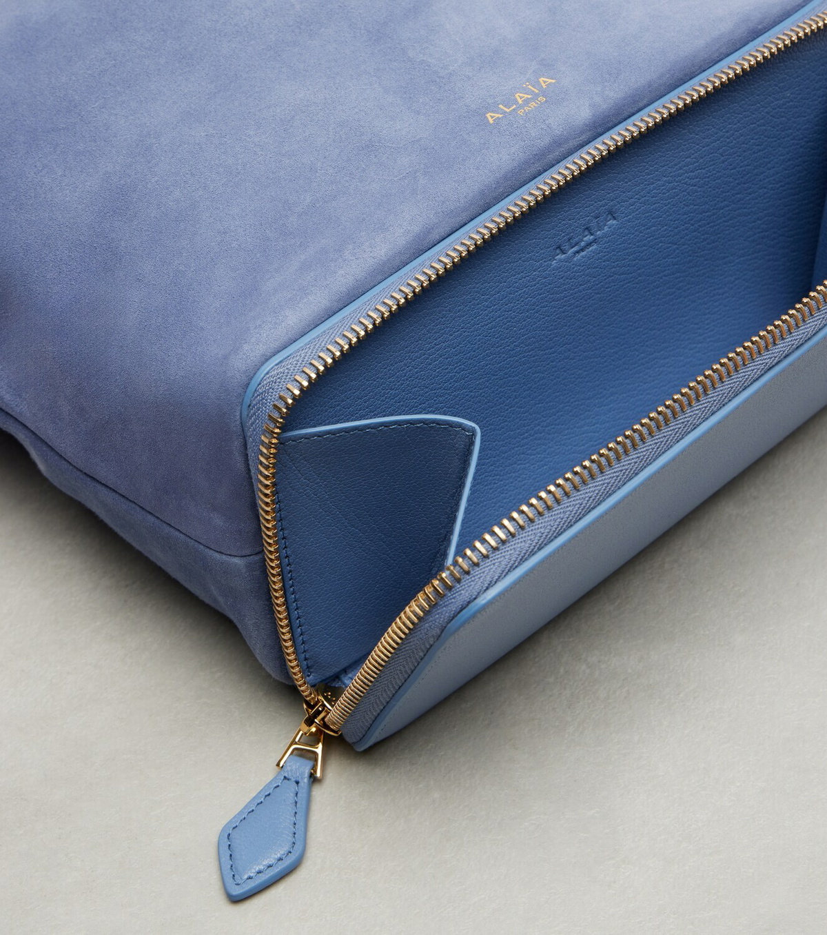 Alaïa Le Pochon suede bucket bag