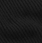 Balenciaga - Slim-Fit Ribbed Cashmere-Blend Rollneck Sweater - Black