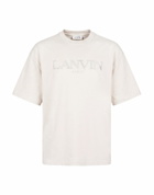 Lanvin Womens T-shirt in Off white