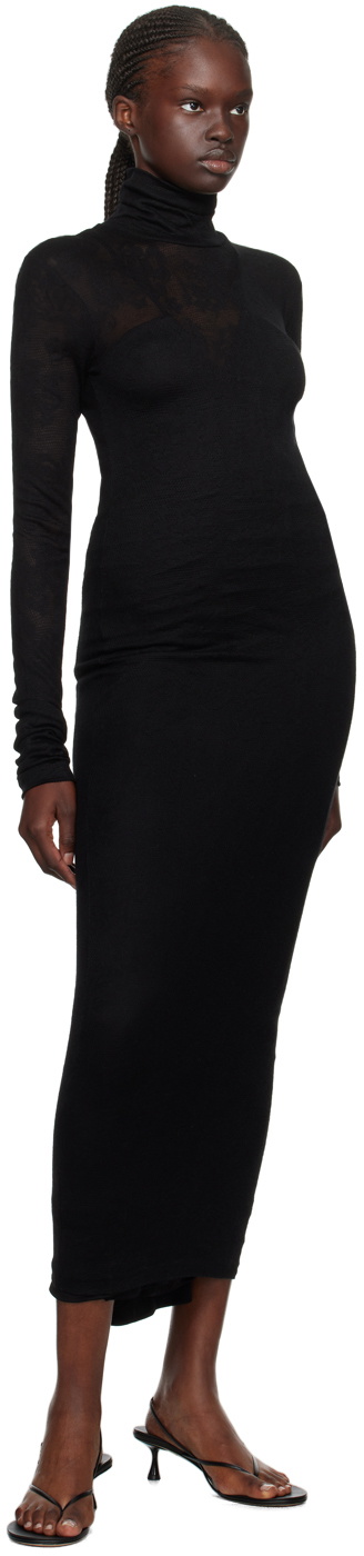 BITE Black Chalet Maxi Dress