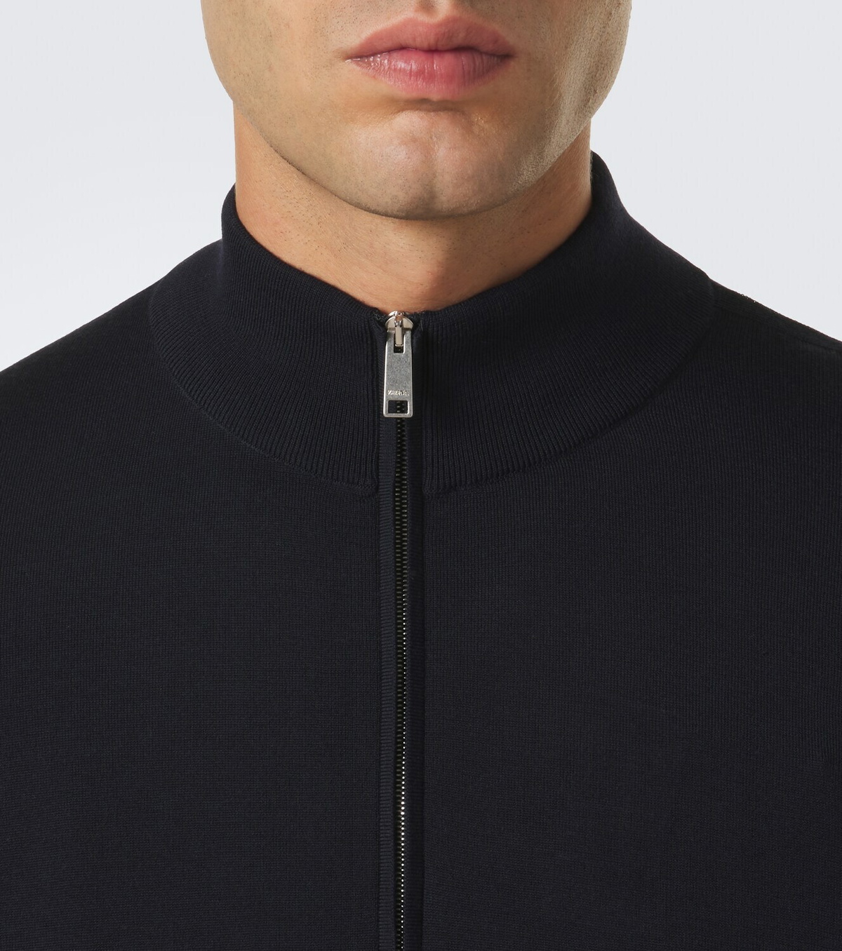 Zegna Wool zip-up cardigan