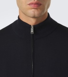 Zegna Wool zip-up cardigan