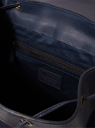 ANDERSON'S - Suede and Full-Grain Leather Backpack