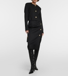 Gia Borghini Rosie 8 faux leather knee-high boots