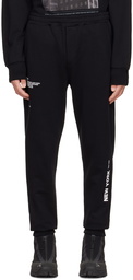 Helmut Lang Black Cotton Lounge Pants