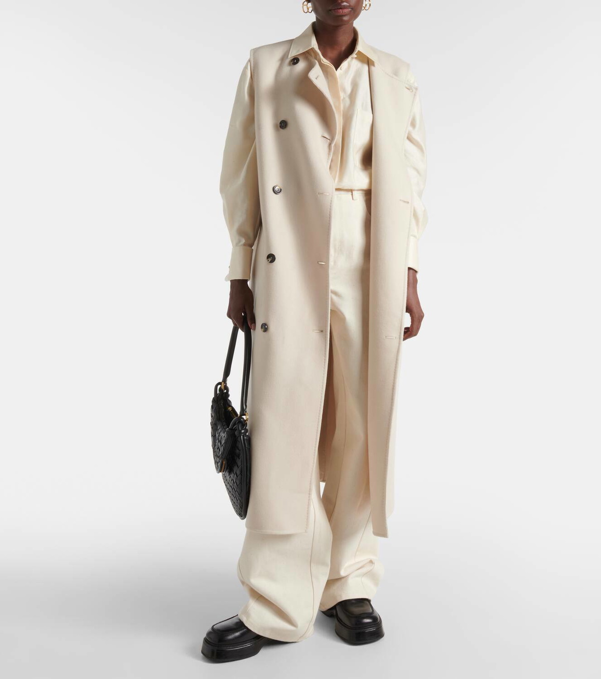 ベスト・ジレ MAX MARA STUDIO Women Vests ABETE 031 001 WHITE Max Mara Studio(マックスマーラ ステュディオ) ベスト・ジレ