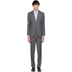 Boss Grey Check Johnston 5 Lenon 1 Suit