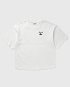 Lacoste Cotton Logo T Shirt White Shortsleeves