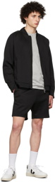 Theory Black Connect Bray Shorts