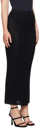 Loulou Studio Black Dera Maxi Skirt