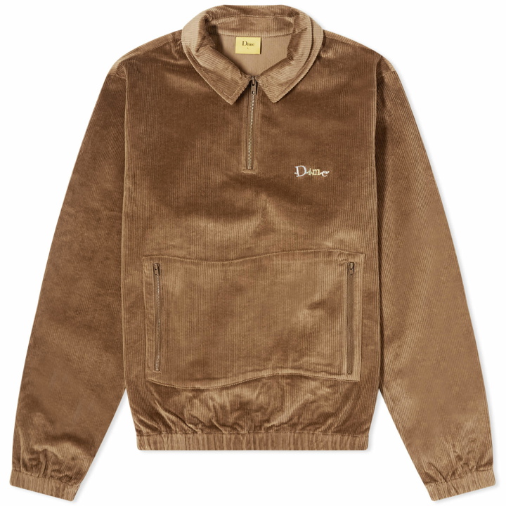 Photo: Dime Men's Friends Corduroy Pullover Jacket in Light Brown