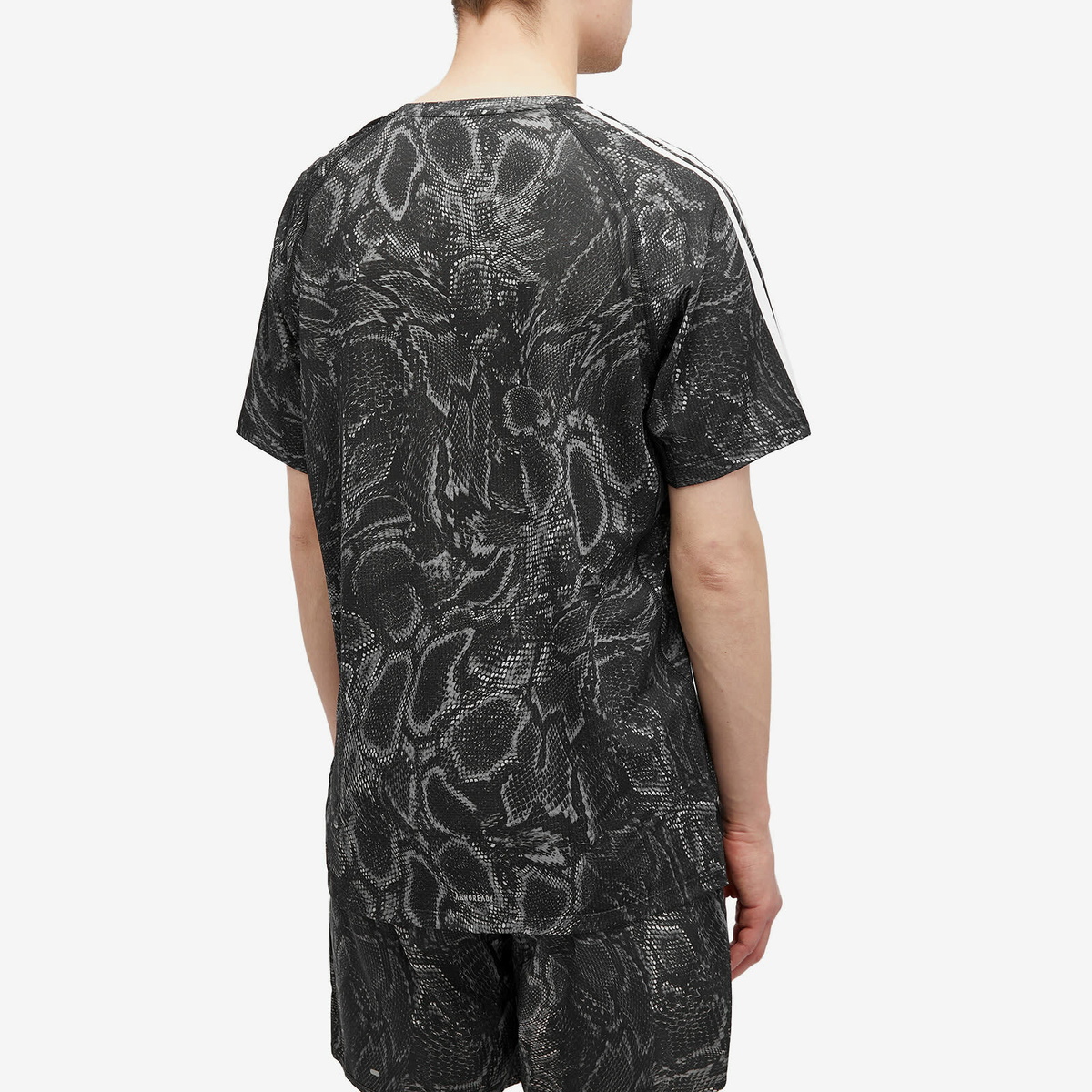 Adidas Running Men's Adidas OTR E AOP T-Shirt in Black