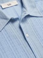 Séfr - Ripley Organic Cotton-Blend Shirt - Blue