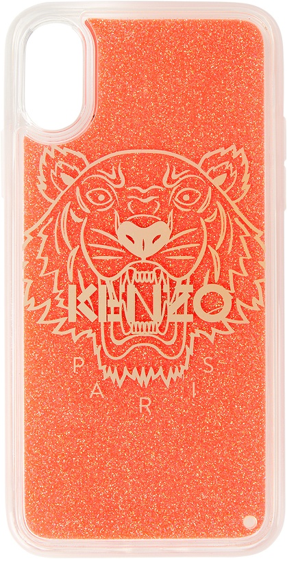 Photo: Kenzo Red Glitter Tiger iPhone X/XS Case