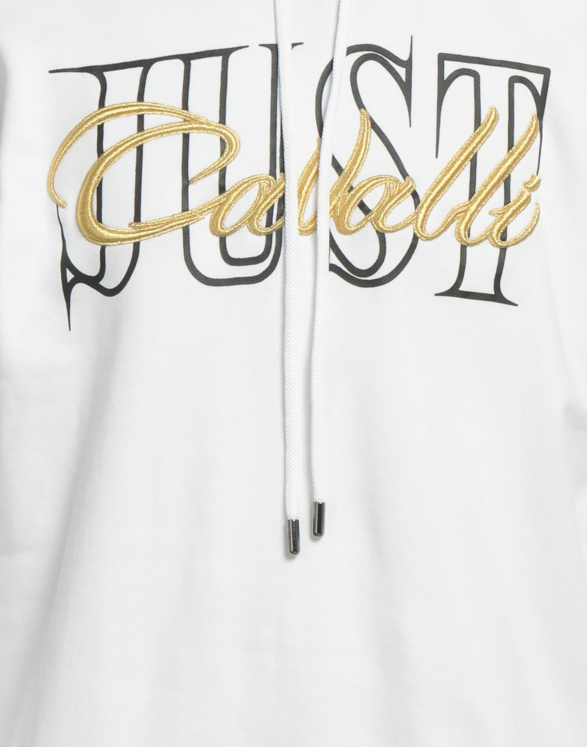 Just Cavalli Mens Sweatshirt in White